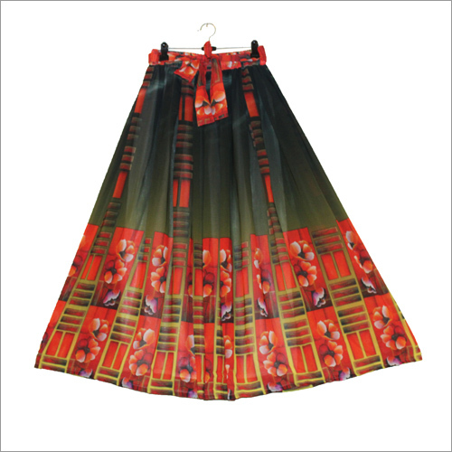 Ladies Fancy Print Skirt