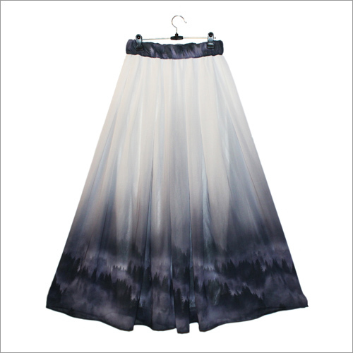 Ladies Trendy Tie Dyed Skirt