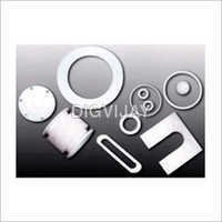 Ptfe Cut Gaskets - Ptfe Material, Round Shape, Thickness 2-10 Mm | Industrial Use For Water, Air, Gas, And Oil, Hardness 98%