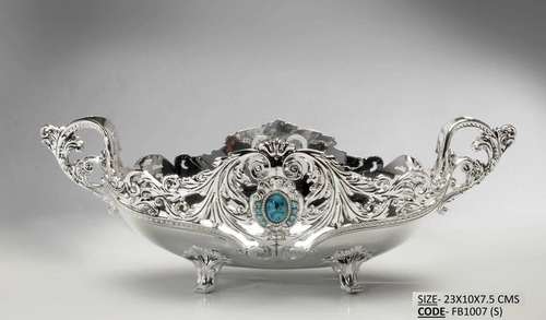 Silver Plated Fruit Bowl - Small Silver Plated Fruit Bowl - Small