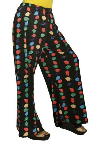 Women's Printed Leggings - Cotton Jersey, Sizes M to XXL, Any Color | Comfortable Soft Fabric and Trendy Patterns for Spring & Summer
