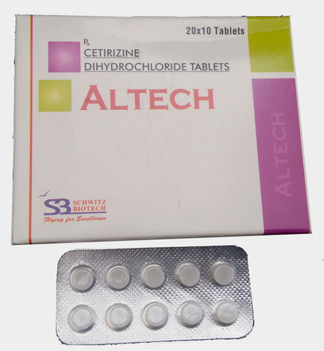 Cetirizine Dihydrochloride Tablet By SCHWITZ BIOTECH