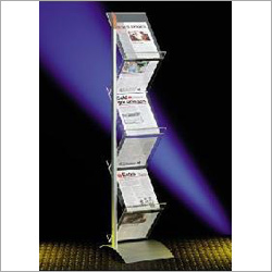 Zig Zag Acrylic Brochure Stands