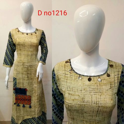 Printed Worked Kurtis