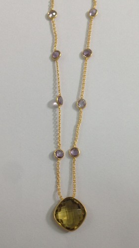 Lemon Topaz Chain