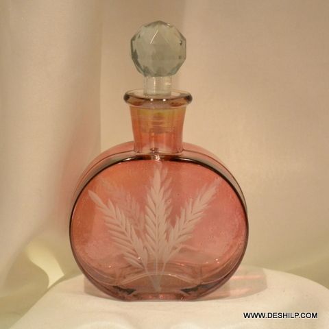 GLASS PERFUME BOTTLE AND DECANTER, REED DIFFUSER,DECORATIVE