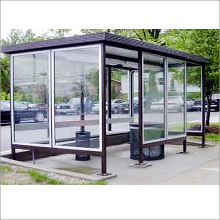 Stainless Steel Bus Shelter Stainless Steel Bus Shelter