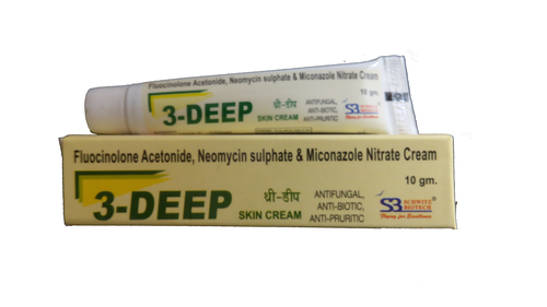 Fluocinolone Acetonide, Neomycin Sulphate and Miconazole Nitrate Cream
