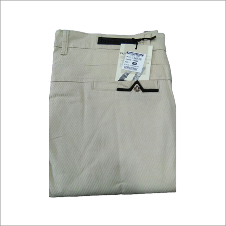 Creamish Men's Trouser