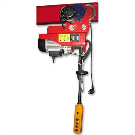 Durable Mini Electric Hoist With Moving Trolley