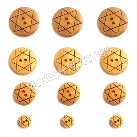All Size Wooden Fancy Buttons