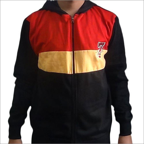 Coloured Zipper Sweatshirt