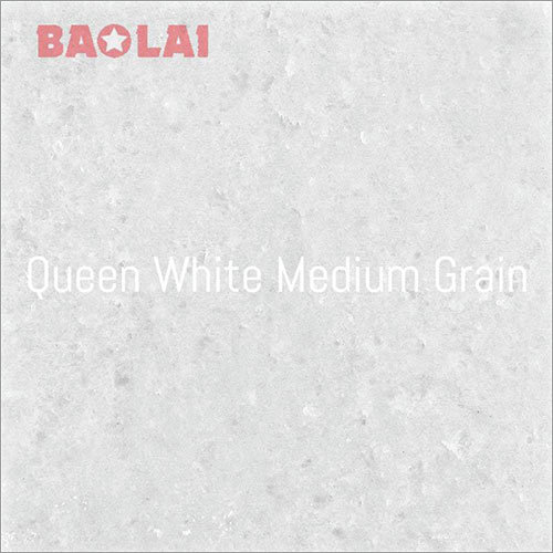 Queen White Medium Grain Marble Density: 2.71 Gram Per Cubic Meter (G/M3)
