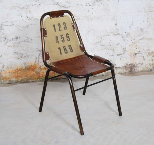 Vintage Industrial Leather Chair
