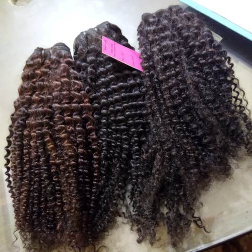 Brazilian Virgin Remy Kinky Curly Hair