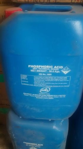 Phosphoric Acid - Density: 1.88 Gram Per Cubic Meter (G/M3)