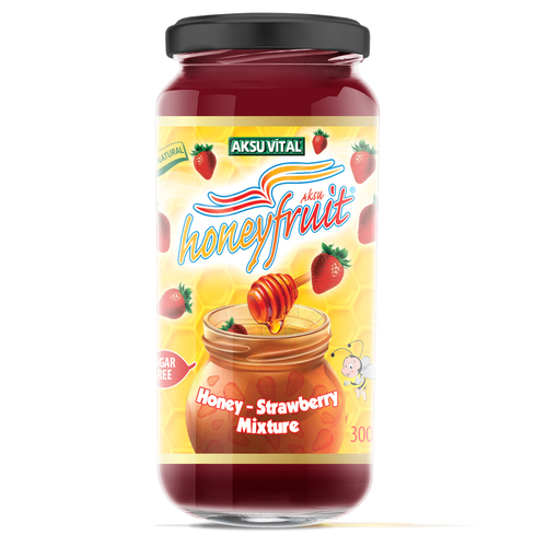 Strawberry Jam in Honey