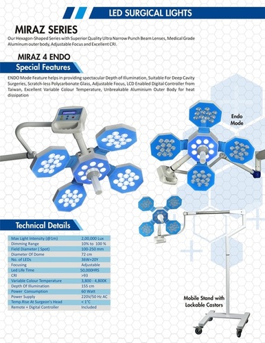 Led Surgical Ceiling Light