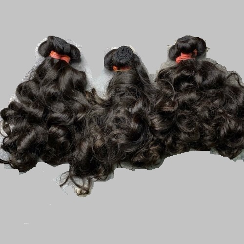 AHE Virgin Black Bounce Curly hair