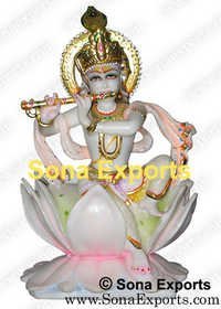 Marble Krishan Statue