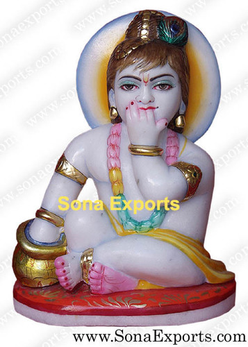 Marble Bal Krishan Statue