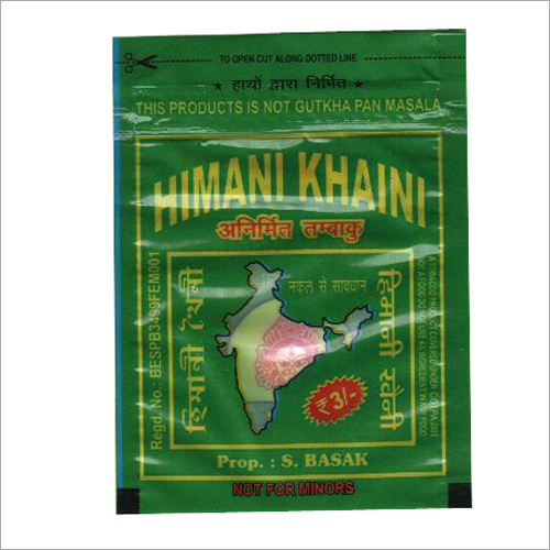 Zipper Plastic Pouch