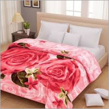 Double Bed Designer Mink Blanket