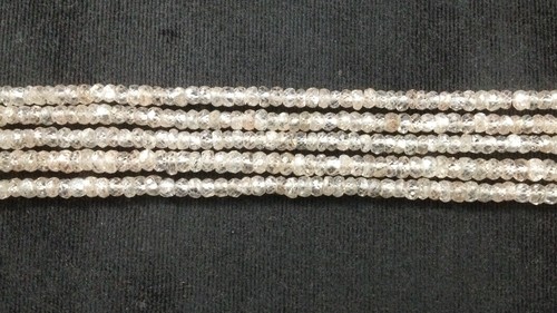 Stone Zircon Rondelle Faceted