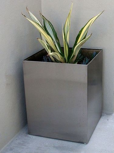 Stainless Steel Planter Box