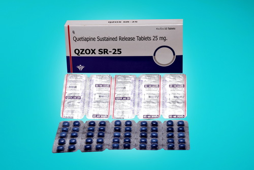 Quetiapine Fumarate 25 mg - Atypical Antipsychotic Tablets Supports Mood Stability and Mental Clarity
