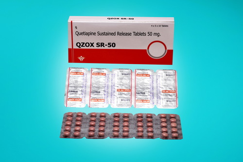 Quetiapine Fumarate 50 Tablets
