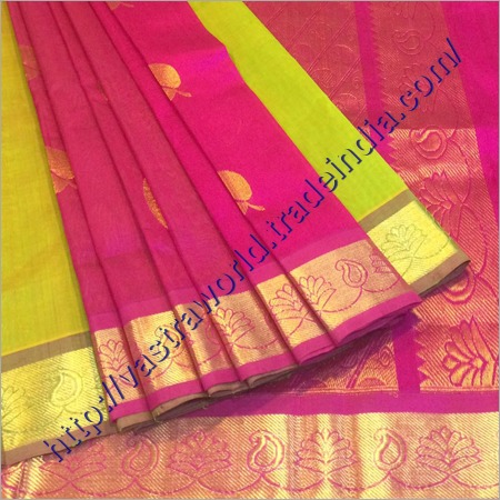 Ladies Kanjivaram Silk Cotton Sarees