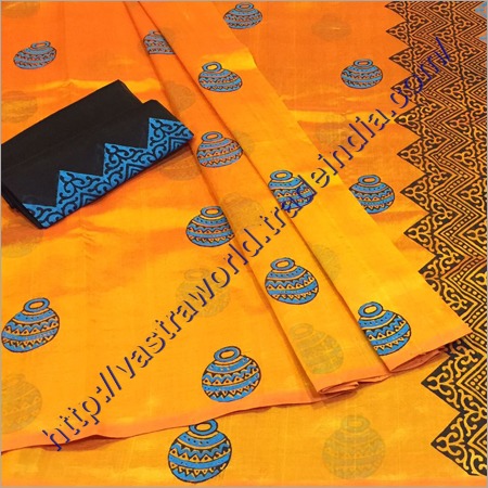 Ladies Silk Cotton Sarees