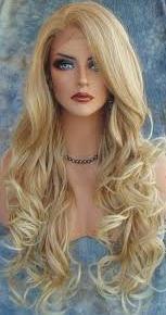 Single Donor Virgin Blond Wigs Hair