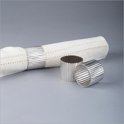 Linear Ribbed Napkin Ring
