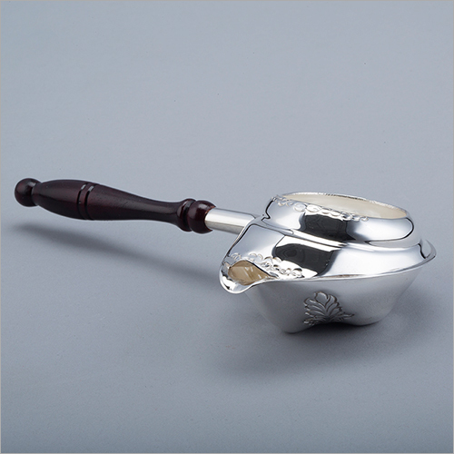 Sterling Wooden Tea Strainer