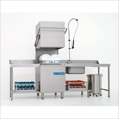 Hood Type Dishwasher Machine