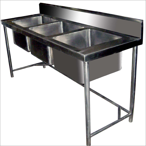 Three Sink Unit