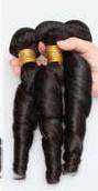 Virgin Natural Hair Products - 100% Remy Indian Spring Curly Hair 609.6mm Length Natural Color 100g Weight Ideal for Women
