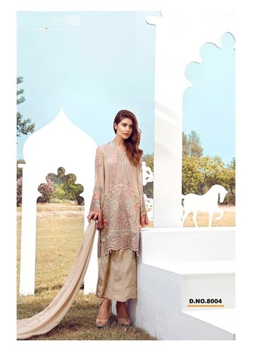 Georgette Pakistani Style Plazzo Suit Supplier