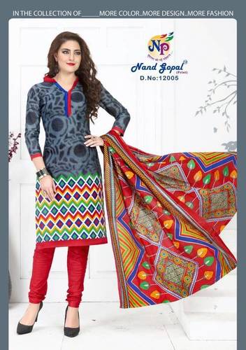 COTTON PRINTED SUITS NAND GOPAL MARIE GOLD