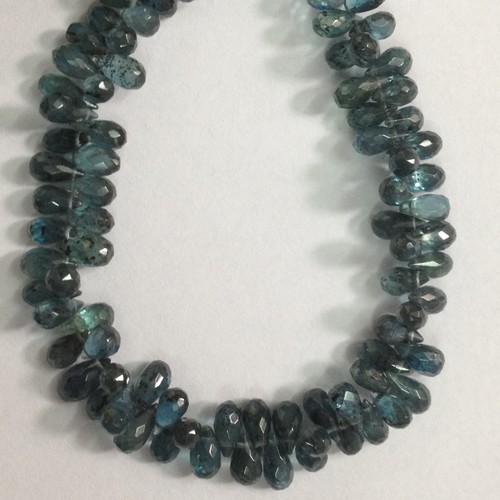 Stone Green Kynite Faceted Drops