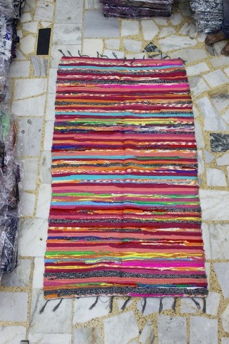 Multi Colour Cotton Carpet/ Cotton Chindi Rugs
