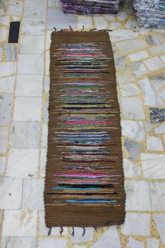 Multi Cotton Dari patti/ Cotton Chindi Rugs