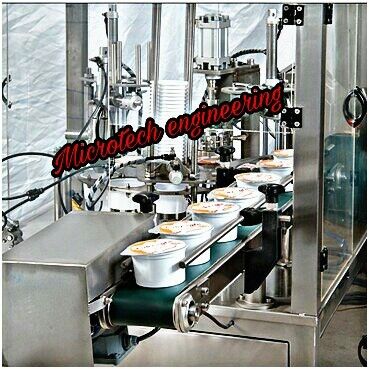 AUTOMATIC ICE CREAM CUP FILLING MACHINE