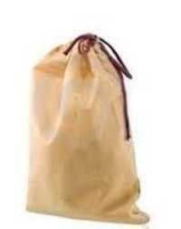 Non Woven Pouch - Non-woven Material, Variable Dimensions, Beige Color | Drawstring Closure, Eco-friendly, Reusable, Lightweight, Versatile