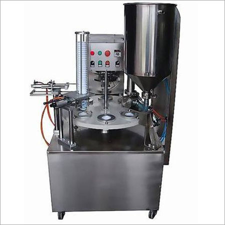 Semi-Automatic Cup Sealing Machine (Rotary)