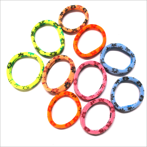 Fluorescent Hair Rubber Band