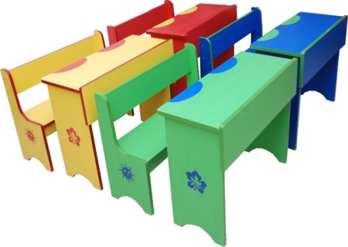 Color School Bench