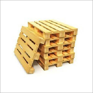 Four Way Pallets - Wooden Material | Versatile Design for Multi-Directional Handling, Ideal for Shipping and Storage Solutions